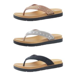 WOMEN'S RHINESTONE SANDAL 3 different colors